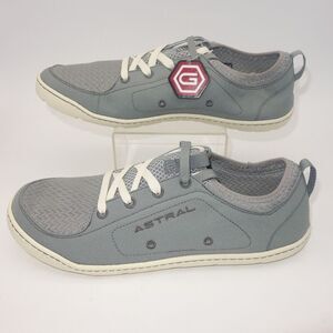 NEW Astral Men's 8 Loyak Sneakers  Gray White Water Shoes